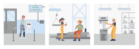 Manufacturing Workers Vector 的图像结果