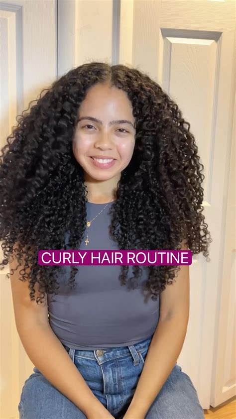 Curly hair routine step by step on how i achieve my long lasting wash ...