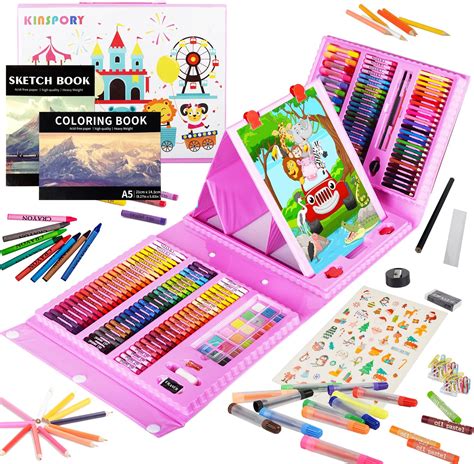 Amazon.com : 208 PCS Art Supplies,Drawing Art Kit Painting Art Set for ...