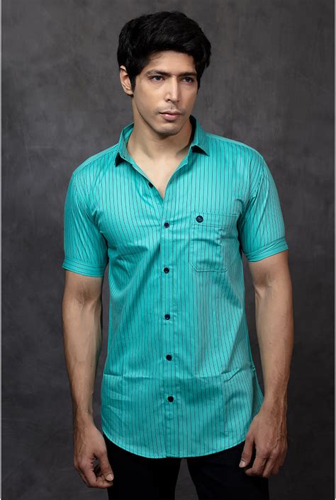 Short Sleeve Lining Shirts for Men at Best Price – Indian Threads