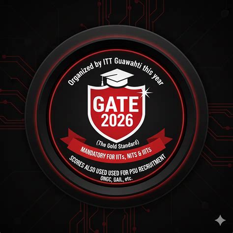 GATE 2026 (The Gold Standard): Organized by IIT Guwahati this year. It ...