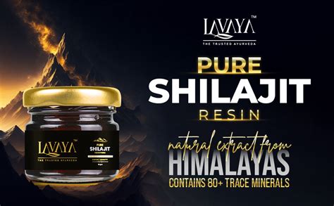 Lavaya Himalayan Shilajit Resin — Boosts Stamina & Energy | Performance ...