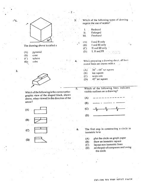 Image result for CSEC Technical Drawing Paper 1