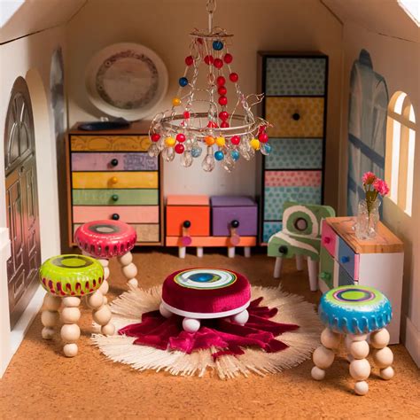 Transform Everyday Items into Dollhouse Decor
