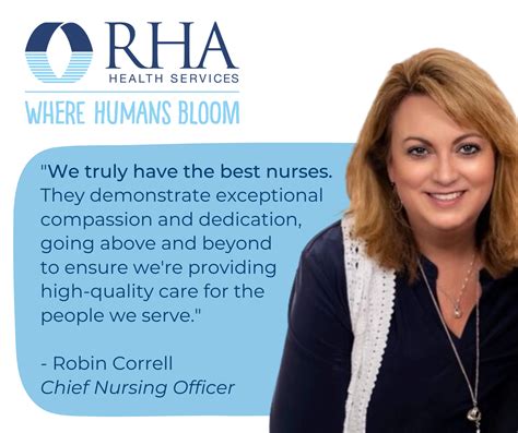 Nurses Week 2023: A message from RHA’s Chief Nursing Officer Robin ...