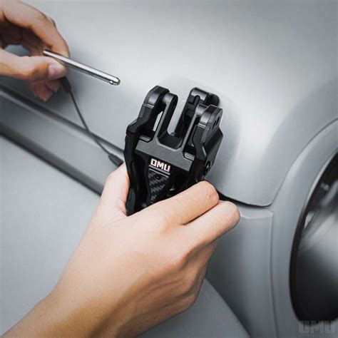 OMU Genesis Series Aluminum Hood Latch Lock for Jeep Wrangler JK JL ...