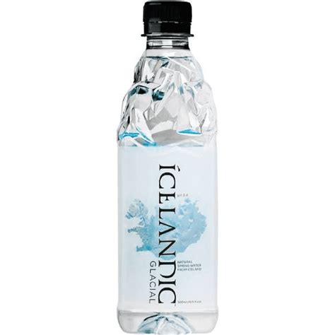 Buy Icelandic Glacial Natural Spring Water, 500 mL [Pack of 24] Online ...
