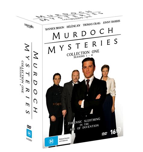 Murdoch Mysteries Collection 1 (Series 1 - 4) | Via Vision Entertainment