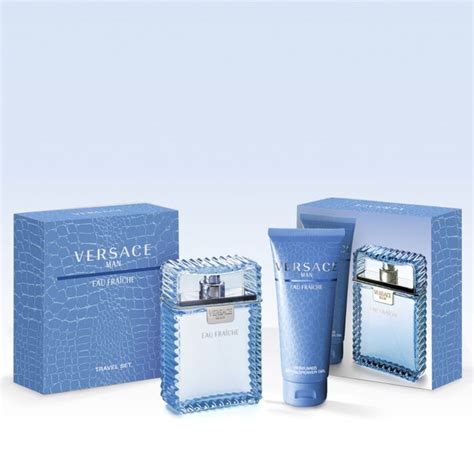 Versace Eau Fraiche - Travel Retail Exclusive Set 100ml EDT + 100ml ...