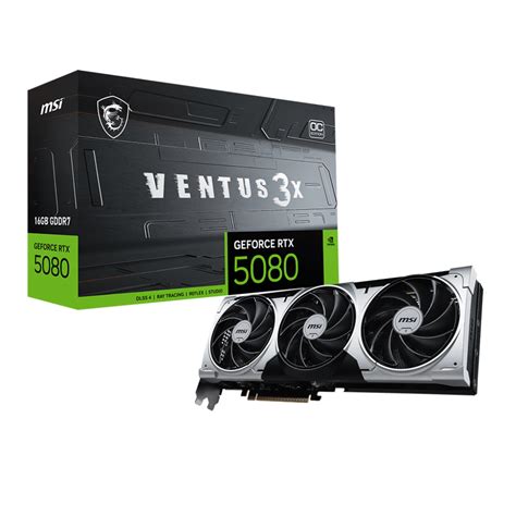 Buy MSI Geforce RTX 5080 Ventus 3X OC Plus 16GB NVIDIA Graphic Card ...