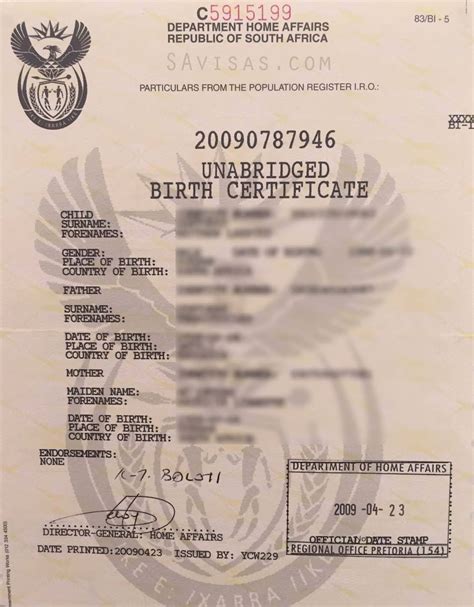How to APPLY for an unabridged BIRTH certificate in SA