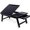 Sofia + Sam Multi Tasking Laptop Bed Tray – Bamboo Lap Desk – Folding ...