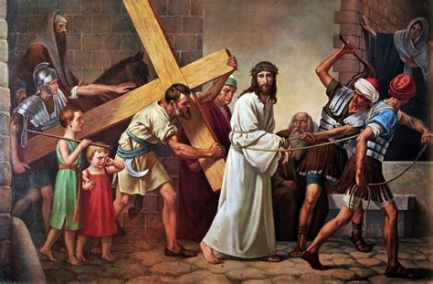 The Mysterious Bible: Simon Helps Jesus Carry the Cross