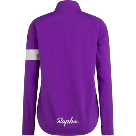 WOMEN'S CORE RAIN JACKET Ⅲ ULTRAVIOLET/WHITE | SILBEST Cycle シルベストサイクル