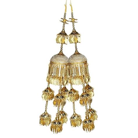 Buy Prime Beautiful Gold Plated Metal Wedding Kalira/Kaleere/Kaliras ...