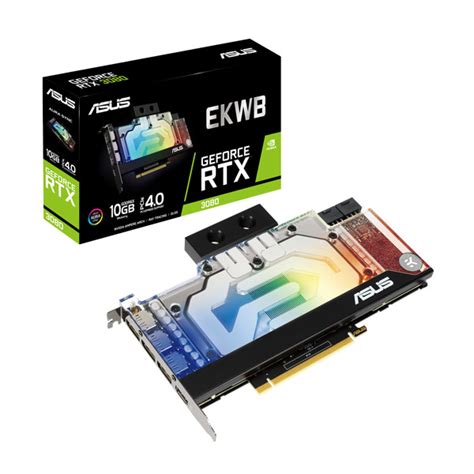 Asus RTX 3080 EKWB 10GB GDDR6X | Graphics Card With Water Block