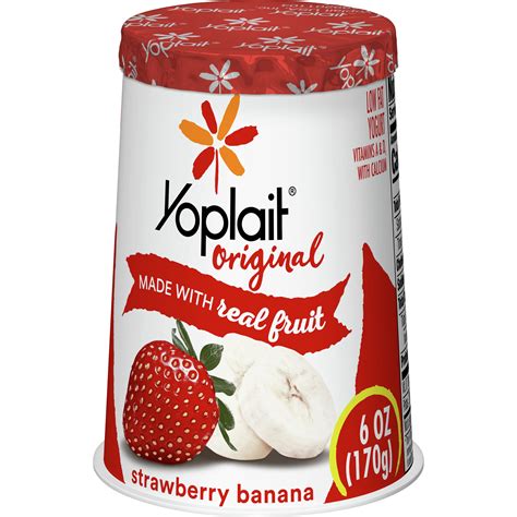 Yoplait Strawberry Banana Yogurt