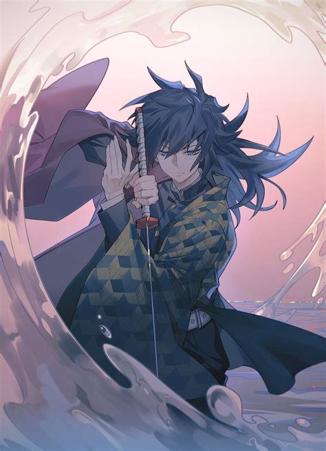 #kimetsunoyaiba #giyu #tomioka | Anime demon, Anime, Anime characters