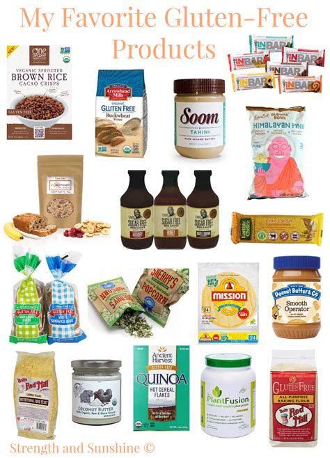 My Favorite Gluten-Free Products | Gluten free items, Gluten free food ...