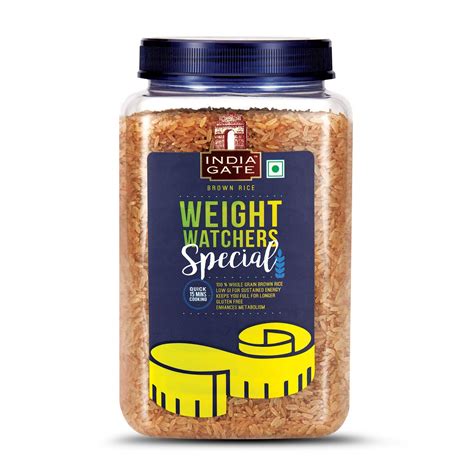 Buy INDIA GATE 100% Whole Grain Brown Rice | Weight Watchers Special ...