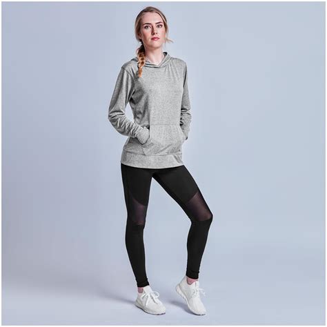 Ladies Fitness Lightweight Hooded Sweater | Three6ixty