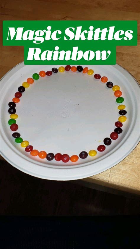 Simple skittles science experiment – Artofit
