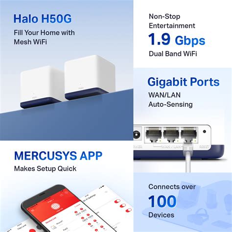 Halo H50G v1 2-pack | AC1900 Whole Home Mesh Wi-Fi System - Welcome to ...