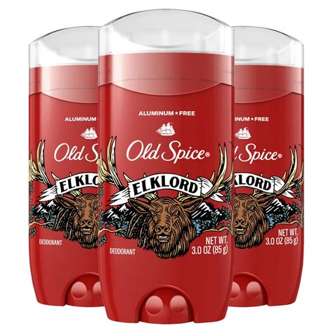 Amazon.com : Old Spice Aluminum Free Deodorant for Men, ElkLord, 48 Hr ...