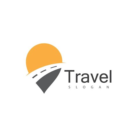 Modelo de vetor do logotipo do ponto de localização | Vetor Premium