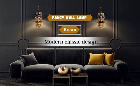 Buy Areezo Circular Wall Light for Home Decoration, Antique Brown(AC ...