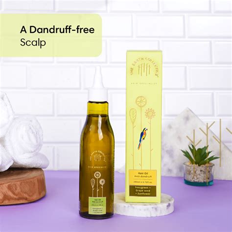The Earth Collective Anti-Dandruff Hair Oil