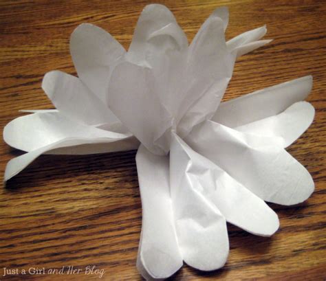 Image result for Fast Tissue Paper Flower Tutorial