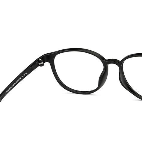 Buy Black Full Rim Round Lenskart AIR Flex LA E12849 C1 Eyeglasses at ...