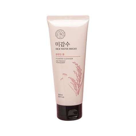 The Face Shop Rice Water Bright Foaming Face Wash 100ml | Face Wash for ...