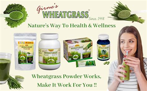 Girme's Wheatgrass Powder 100g Bottle | India Organic - Jaivik Bharat ...