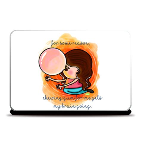 The Bubble Gum Laptop Skins – PosterGully