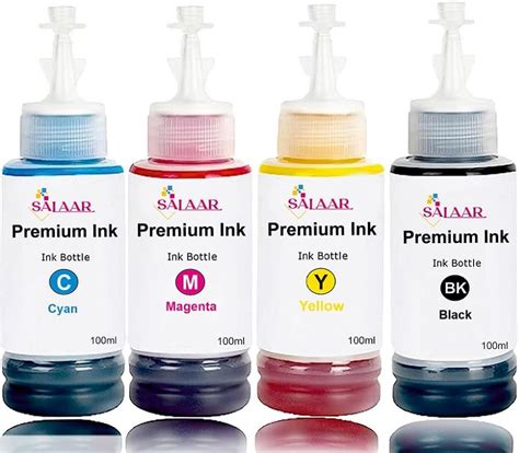 SALAAR Refill Ink for use in Pixma E470 Multi-Function Printer - Cyan ...