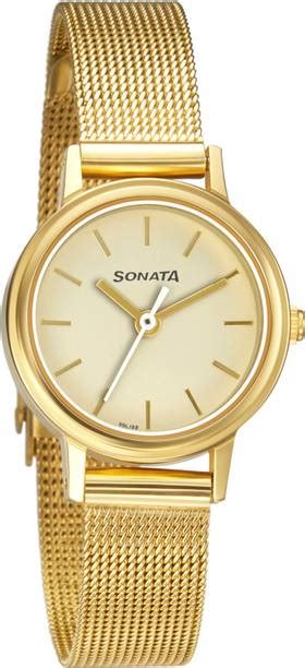 Sonata Gold Watches - Buy Sonata Gold Watches Online at Best Prices In ...