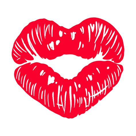 Top 36+ Free Chalkboard Lips With Heart Vector
