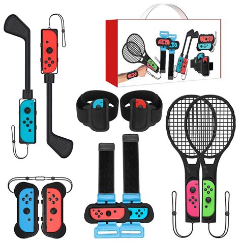 Buy Switch Sports Accessories Bundle - 10 in 1 Family Bundle Nintendo ...