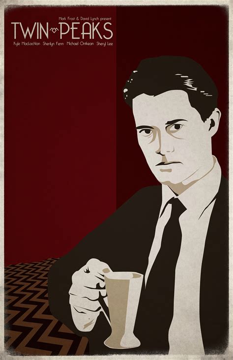 Twin Peaks Poster Collection on Behance