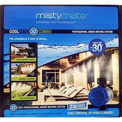 Buy MistyMate Advanced Mist Technology Professional Grade Misting ...
