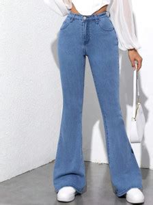 Bell Bottom Jeans for Women Online at Best Prices in India | Flipkart.com