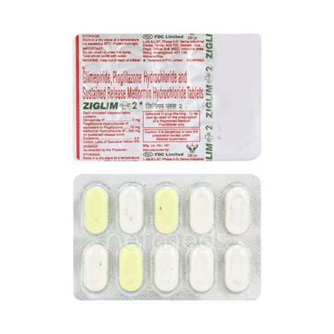 Ziglim Plus 2mg Strip Of 10 Tablets: Uses, Side Effects, Price & Dosage ...