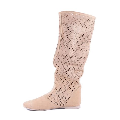 Cane Galaxy Compound cizme de vara perforate din piele Lee declare Rhythmic