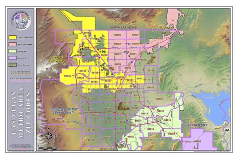Las Vegas Zip Code Map - Search Las Vegas neighborhoods and communities ...