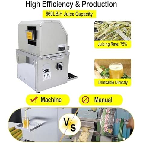 TECHTONGDA 110V 800W Electric Sugar Cane Juicer India | Ubuy