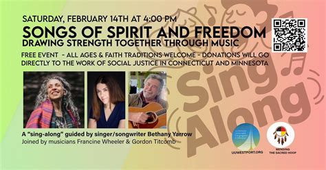 Songs of Spirit and Freedom: Drawing Strength Together Through Music ...
