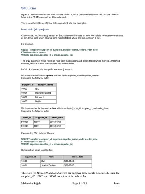 Image result for SQL Join Text File