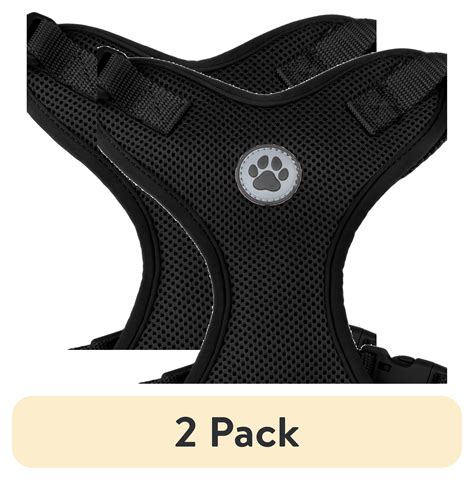 (2 pack) Vibrant Life Mesh Adjustable, Reflective Dog Walking Harness ...